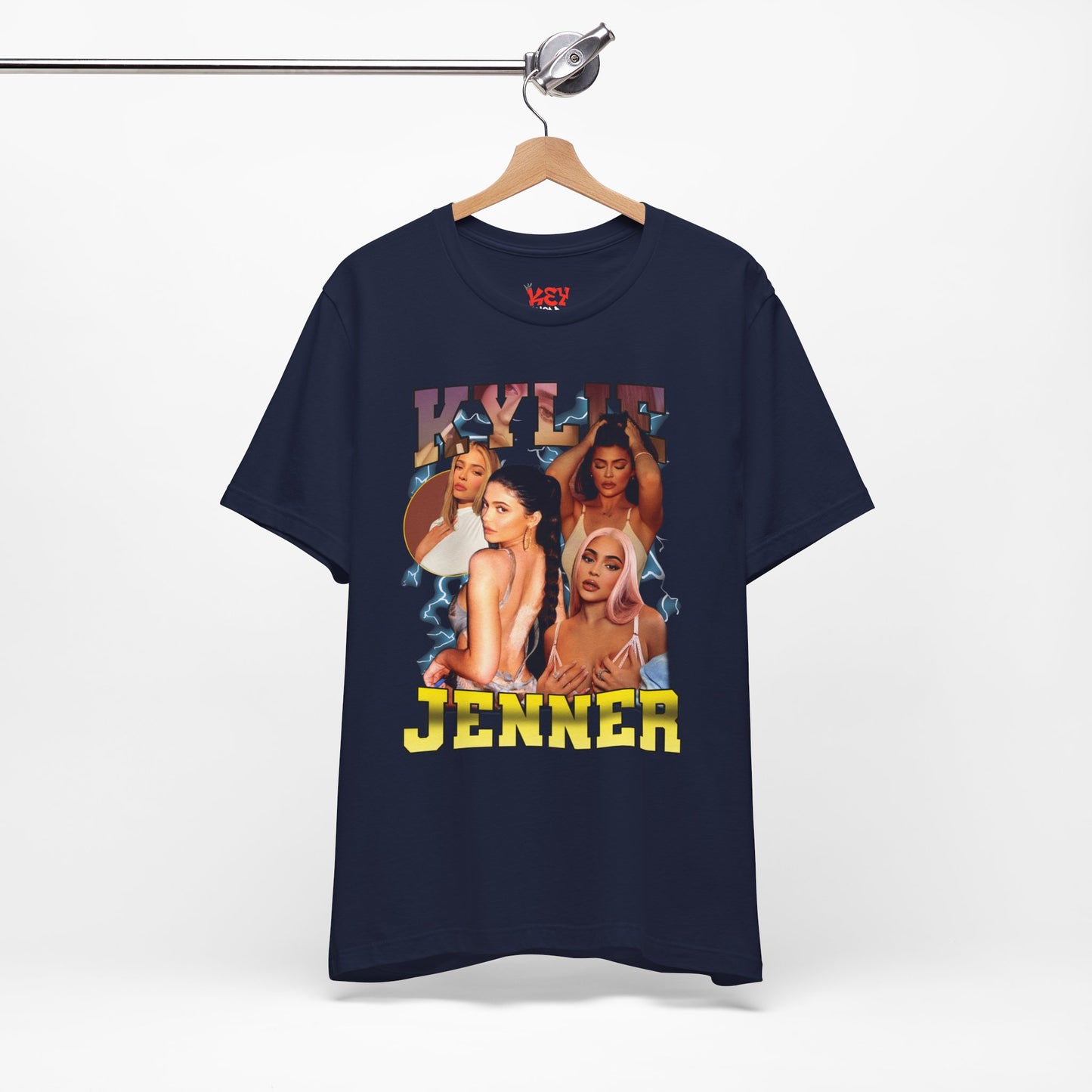 Bootleg Kylie Jenner Graphic Tee — Retro Collage