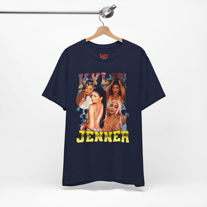 Bootleg Kylie Jenner Graphic Tee — Retro Collage