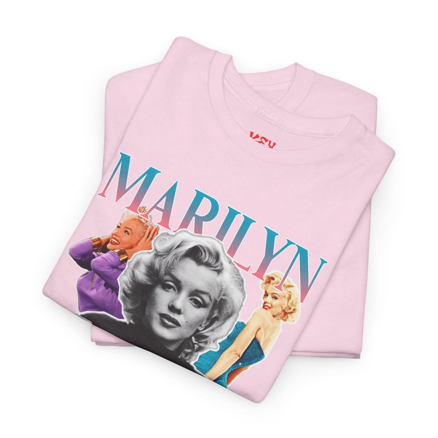 Marilyn  Collage Tee — Vintage Pop Culture Icon T‑Shirt