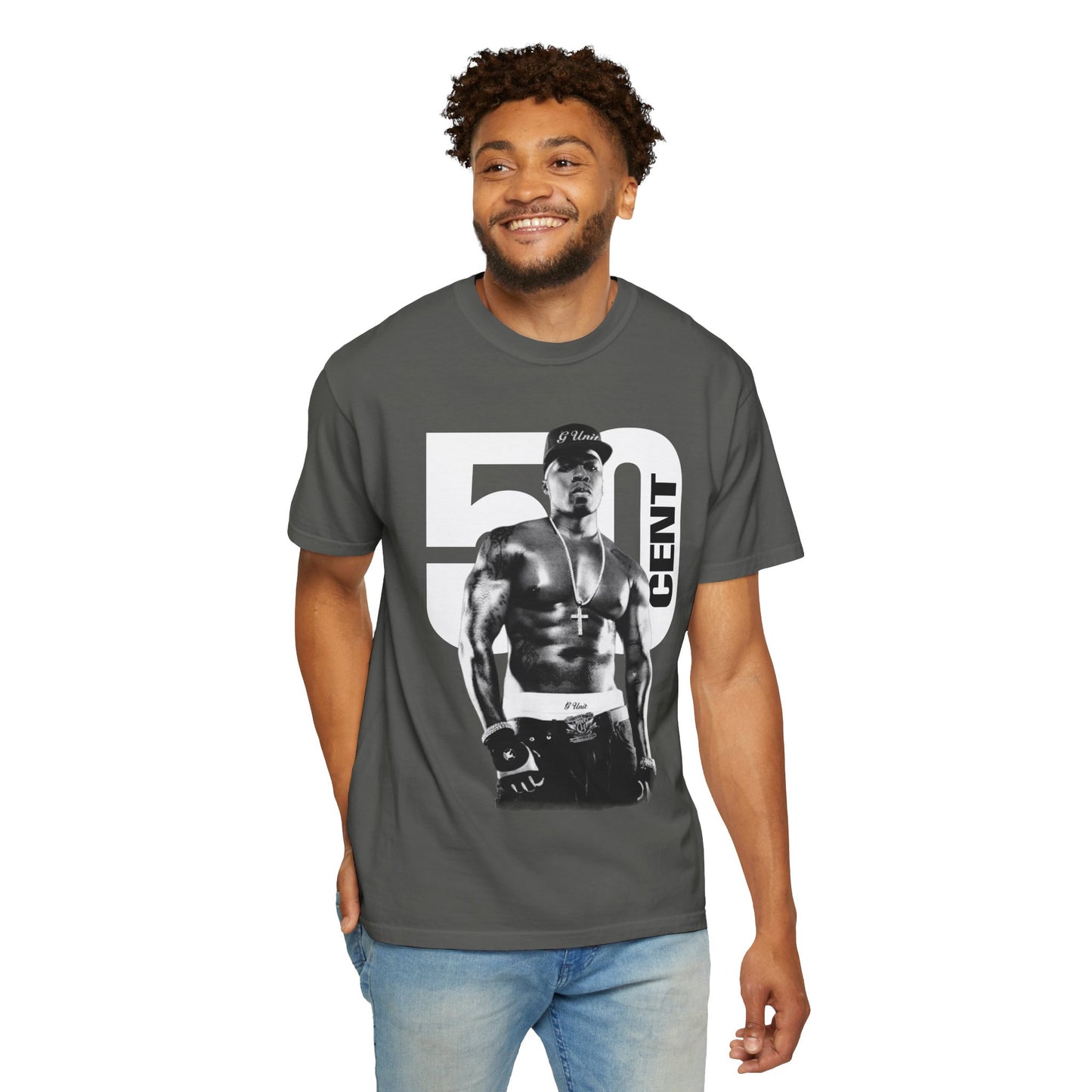 Retro 50 Cent Graphic T-shirt