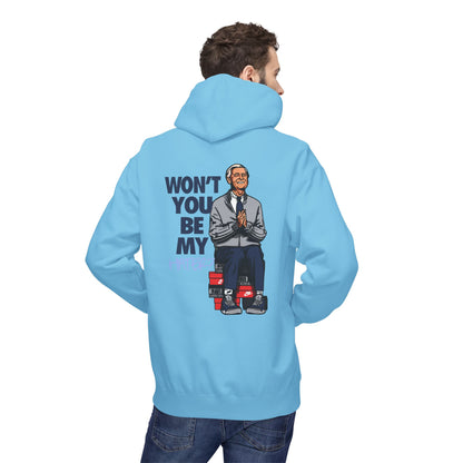 "Won't You Be My Neighbor" Mister Rogers Hoodie Tribute Graphic Hoodie
