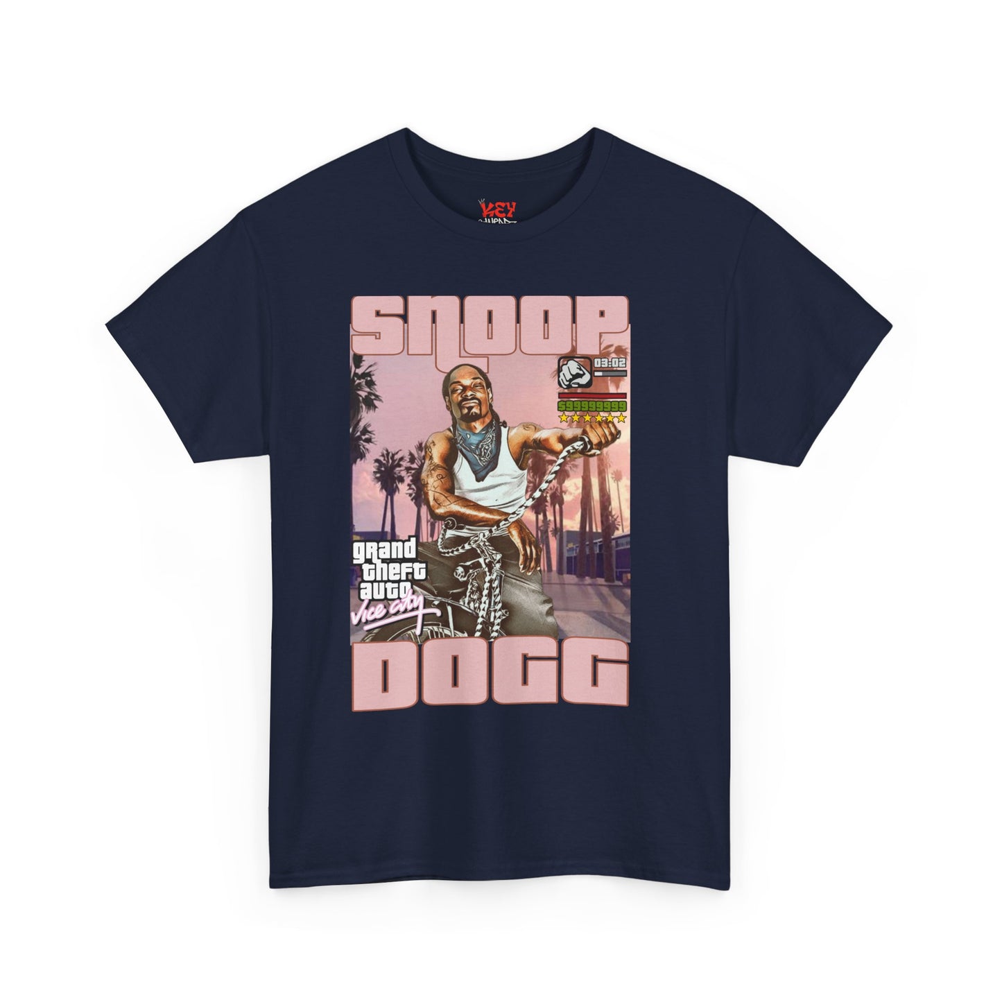 Snoop Retro Pink Hip-Hop Poster Tee