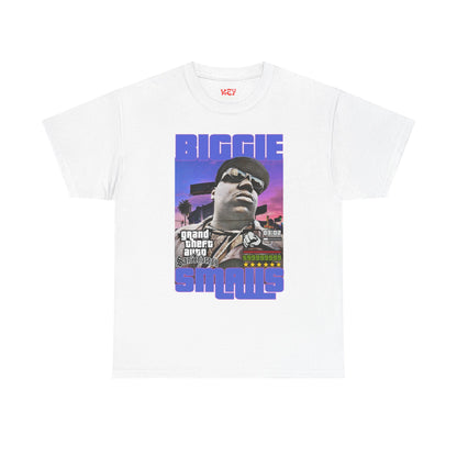 Biggie Tee — Retro Dragon Warrior Graphic T‑Shirt