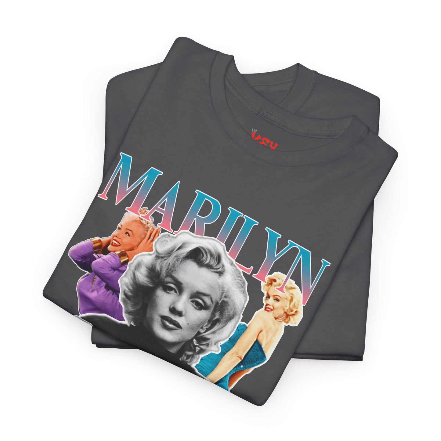 Marilyn  Collage Tee — Vintage Pop Culture Icon T‑Shirt