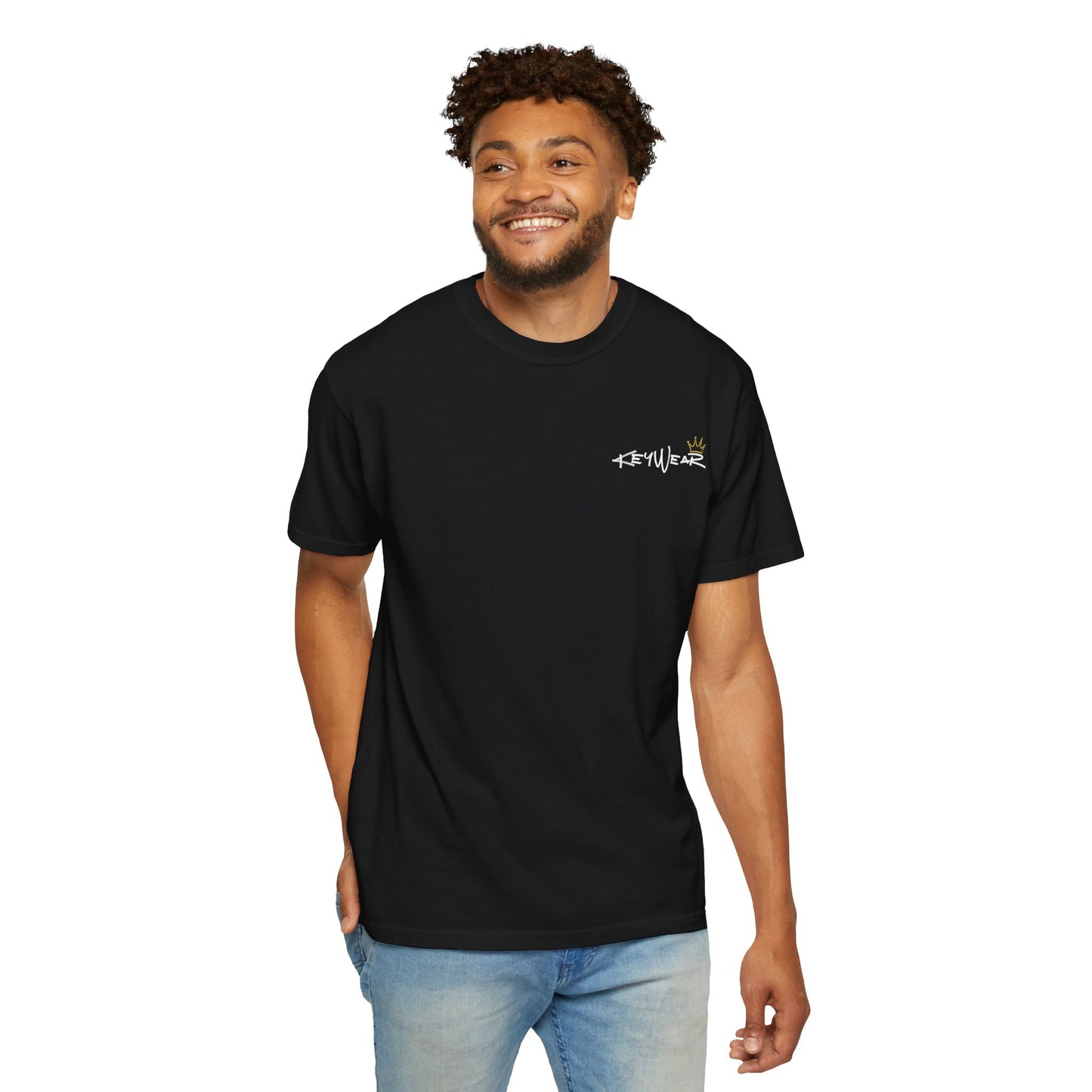 Skeleton Hand Holding Red Rose Graphic Tee